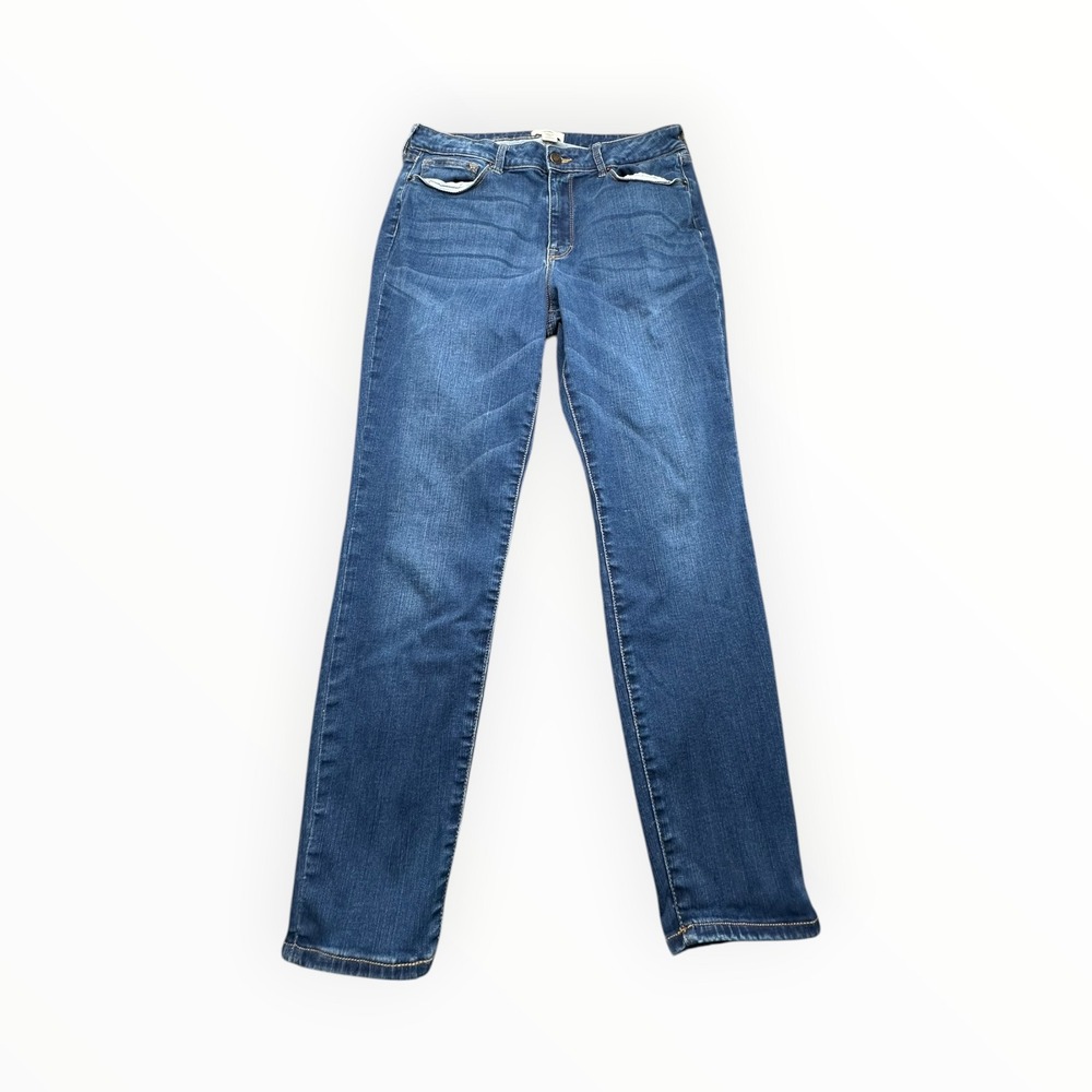 Goodthreads Jeans Womens 31 Short Blue Straight Leg Stretch Medium Wash Denim